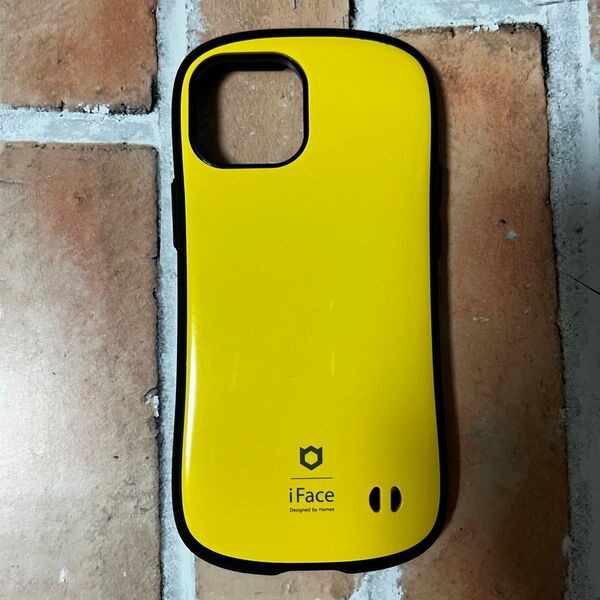 【値下げNG】USED iPhone13mini iFace First Class Standardケース イエロー