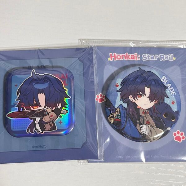 【崩壊スターレイル】公式正規品 未開封 刃 缶バッジ 2点