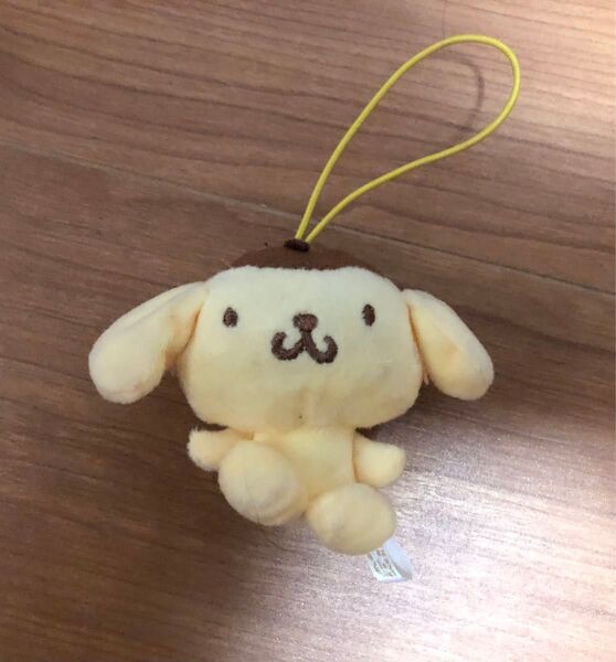 ポムポムプリン ぬいぐるみキーホルダー サンリオ