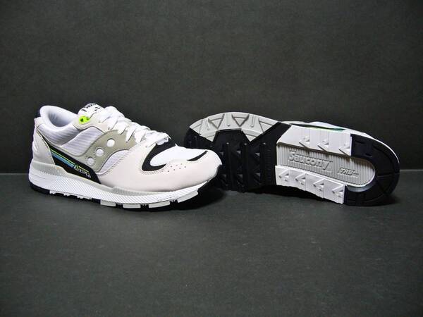 【 送料無料・新品・未使用 】 SAUCONY サッカニー AZURA アズーラ WHITE/GREY 26.5cm
