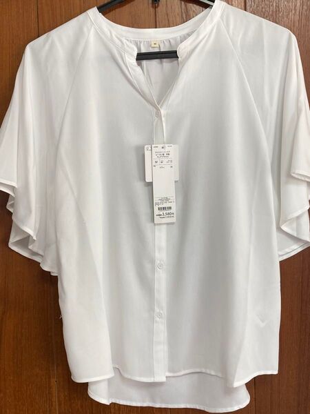 オルスタブラウス 白 半袖Mサイズ 新品
