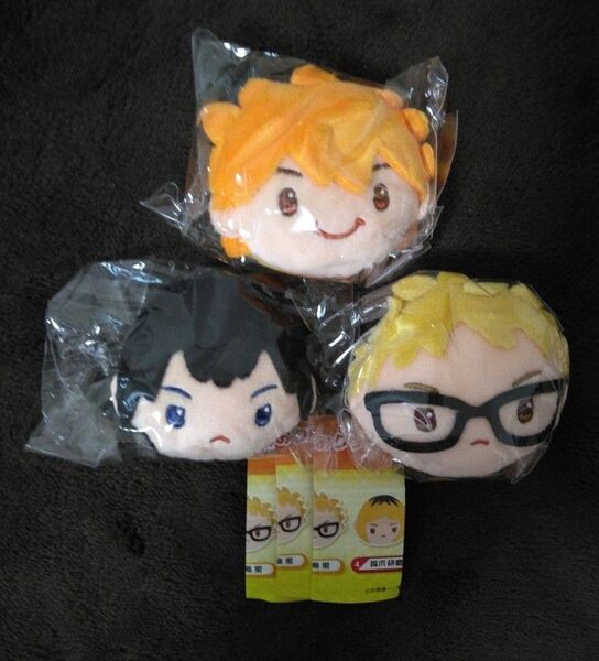 ハイキュー!! ぬいぐるみクリップ 日向翔陽 影山飛雄 月島蛍
