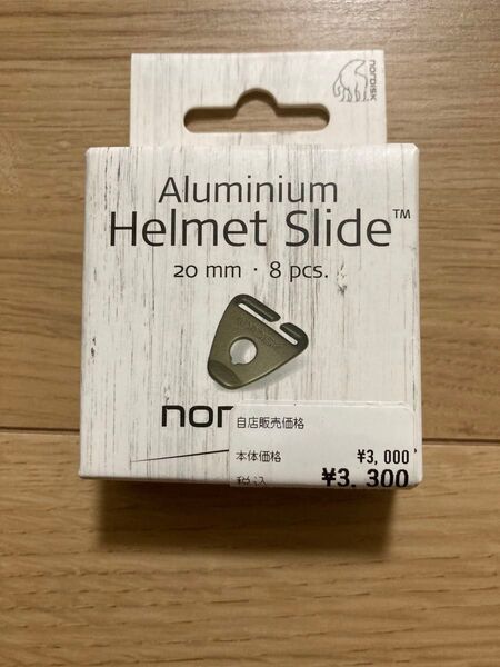 NORDISK(ノルディスク) Helmet Slide アウトドア キャンプ ストラップ用金具 アルミ ヘルメットスライド