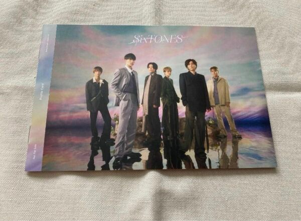 SixTONES わたし 初回盤A ”わたし”を”わたそう”グリーティングカード