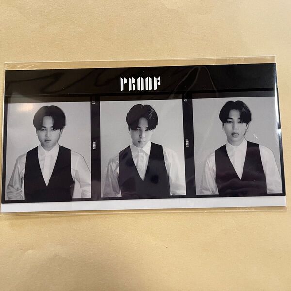 BTS ジミン PROOF フォトカード
