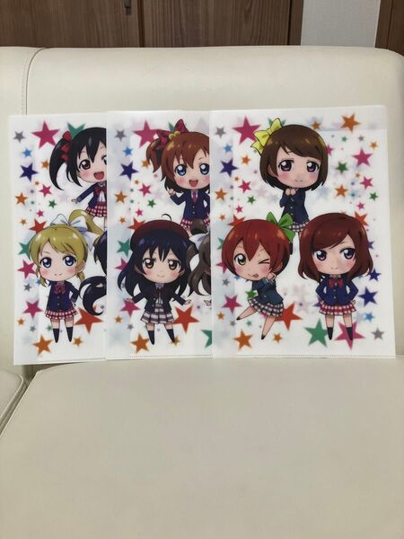 ローソン ラブライブ!オリジナルクリアファイル
