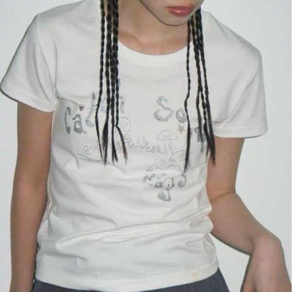 TYPESERVICE Catch Embroidery T-Shirt