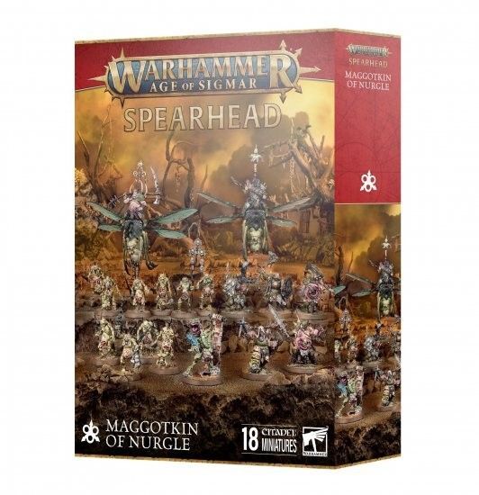 スピアヘッド マゴットキン・オヴ・ナーグル 70-01 ウォーハンマー エイジオヴシグマー Maggotkin of Nurgle