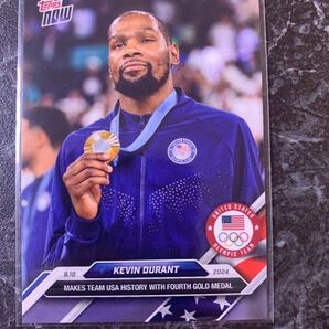 Kevin Durant - Olympic Game topps now card basketball