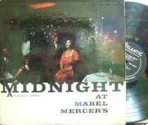 ３枚で送料無料【米Atlantic mono】Mabel Mercer/Midnight At Mabel Mercer's_画像1