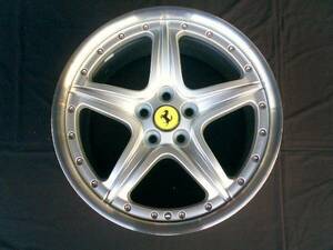 ■フェラーリ 360 オプション スカリエッティ プログラム ホイール 4本 新品 Ferrari modena Scaglietti OPTIONAL Wheel 183844 183843■