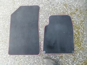 # Peugeot 407 coupe genuine floor - mat 4 sheets used right steering wheel for Peugeot 407 coupe D2CPV 2006 year #