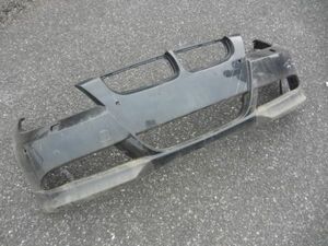 ■BMW E90 前期 フロント カーボン スポイラー スプリッター + バンパー カバー 中古 Carbon splitter spoiler 320 323 325 330 335■