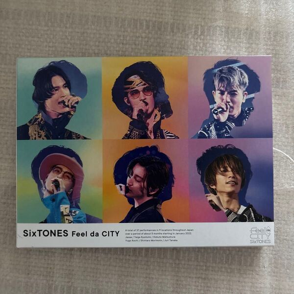 SixTONES Feel da CITY (初回盤) Blu-ray ブルーレイ