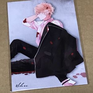 ディアラヴァ ディアラバ 【DIABOLIK LOVERS】吸愛事後-Graphite Blood- Rejet shop 限定 ノベルティ 特典 ポストカード 逆巻 シュウ