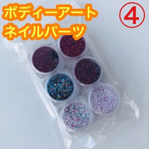 ④ ラメパウダー ネイルパーツ グリッター 新品 文化祭 メイク ハロウィン 工作 クリスマス 仮装 特殊メイク 成人式 結婚式