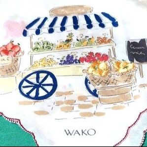 WAKO ワコウ 大判ハンカチ 未使用品