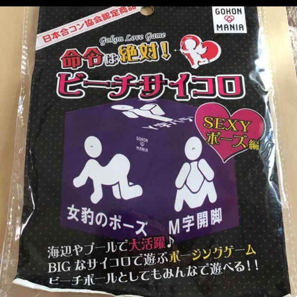 ビーチサイコロ 合コングッズ ビーチボール パーティー用品