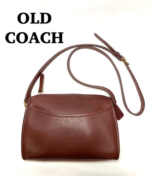 【美品】COACH オールドコーチ ショルダーバッグ USA製 0242-206