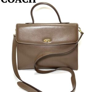 【希少】COACH オールドコーチ ショルダーバッグ イタリア D5E-4414