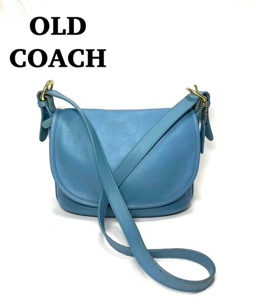 【希少】COACH オールドコーチ ショルダーバッグ USA製 D6C-4150
