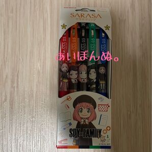 《限定品》ゼブラ サラサクリップ SPY×FAMILY 5本セット。