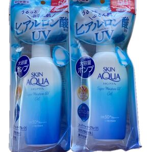 スキンアクア 50+ スーパーモイスチャージェル ポンプ 140g