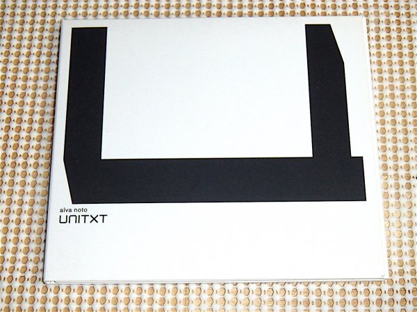 廃盤 Alva Noto アルヴァ ノト Unitxt / Raster Noton / Carsten Nicolai 精緻 高品位 音響 グリッチ パルス 良作 / Calyx マスタリング