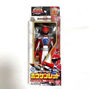 未開封品☆戦隊ヒーローシリーズ ボウケンレッド アクセルテクター装備バージョン バンダイ