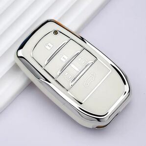 再入荷しました!【商品の説明読んで下さい】ホワイト&シルバー 新型 40系 ヴェルファイア アルファード シリコン シリコンカバー