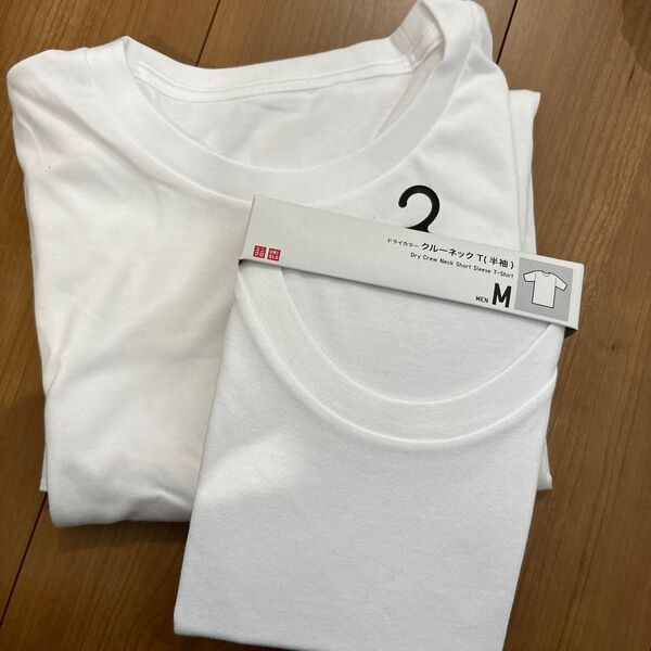 ユニクロ ドライカラー クルーネック Tシャツ 半袖