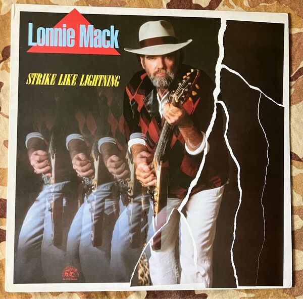 Lonnie Mack /Strike Like Lightning LP STEVIE RAY VAUGHAN