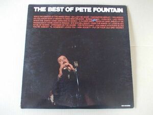 P4259　即決　LPレコード　ピート・ファウンテン『THE BEST OF PETE FOUNTAIN』　輸入盤　US盤　2枚組