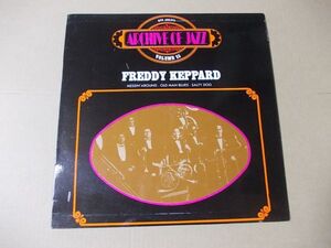 P4427　即決　LPレコード　FREDDY KEPPARD『ARCHIVE OF JAZZ　VOL.25』　輸入盤　フランス盤