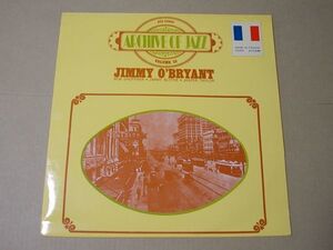 P4426　即決　LPレコード　JIMMY O'BRYANT『ARCHIVE OF JAZZ　VOL.32』　輸入盤　フランス盤