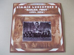 P4466　即決　LPレコード　JIMMIE LUNCEFORD『HARLEM SHOUT　1933-1936』　輸入盤　US盤