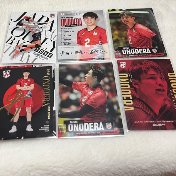 バレーボール男子日本代表 2024 トレーディングカード小野寺太志選手
