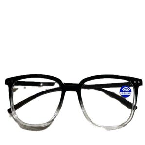 ☆男女オシャレブルーライトカットメガネ お洒落 フレーム ハーフリム