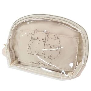 【新品】milimili ティッシュポーチ ねこ