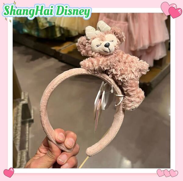 【現地購入☆正規品】シェリーメイ おねんねぬいぐるみカチューシャ 上海ディズニー