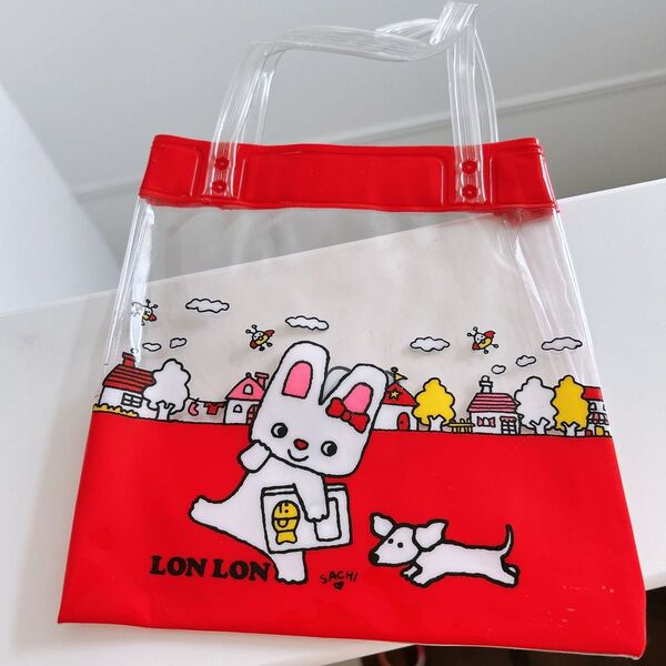 ビニール トートバッグ 昭和レトロ