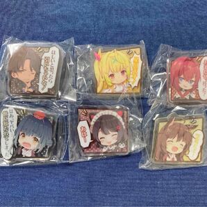 にじさんじ アクリルクリップ 山神カルタ 星川サラ ベルモンド・バンデラス 戌亥とこ アンジュ・カトリーナ フミ Vtuber