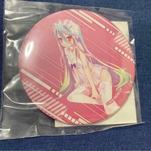 ノーゲーム・ノーライフ ゼロ ノゲノラ モーリーオンラインスクラッチ 缶バッジ 白