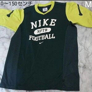 ナイキ フットボール ドライ Tシャツ グリーン系 難あり Mサイズ