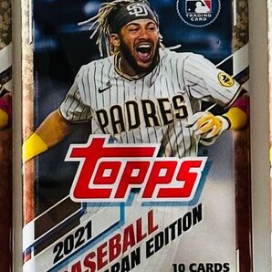 【大谷翔平 可能性あり】Topps MLB Baseball JAPAN EDITION 2021 1パック