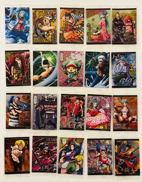 【未開封品】ワンピース ウエハース カード 20枚セット