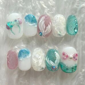 【サイズオーダー】 マーメイド カチューシャ