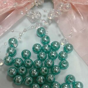 カスタムビーズ カスタムボールペンビーズ カスタムペン ティファニーカラー ハンドメイド カスタムボールペン