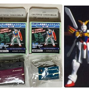3点セット未使用品!機動戦士ガンダム総集編チョコスナック食玩Gスカイ&バウンド・ドックMSセレクション2Gガンダム ゴッドガンダム