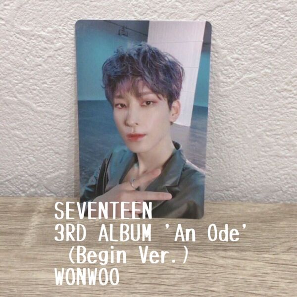 SEVENTEEN 'An Ode' (Begin Ver.) WONWOO